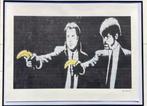 BANKSY : grootformaat lithografie 56 bij 76 cm, Ophalen of Verzenden