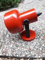 Vintage wandlamp spot rood, Ophalen of Verzenden, Gebruikt, Metaal, Vitnage retro