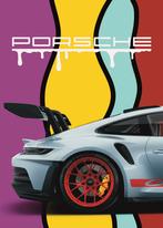 Porsche GT3RS | Digital Art | 50x70cm, Nieuw, Ophalen of Verzenden
