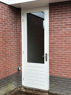 Buitendeur incl. kozijn - Direct beschikbaar!, Doe-het-zelf en Verbouw, Ophalen, 80 tot 100 cm, 215 cm of meer, Hout