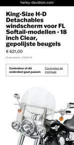 Harley windscherm hoog model, Motoren, Onderdelen | Harley-Davidson, Ophalen of Verzenden, Nieuw