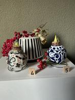 Amaryllis ~ delftsblauw Look ~ kleintje kunst bol ~ atelier, Ophalen of Verzenden, Zo goed als nieuw, Schilderij, Minder dan 50 cm