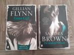 Gillian Flynn - Gone girl/Sandra Brown - De andere vrouw, Ophalen of Verzenden, Zo goed als nieuw, Sandra Brown, Gilian Flynn