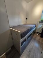 Lifetime kinderbed 90x200 met opbergruimte, Ophalen, Gebruikt, Eenpersoons, Modern