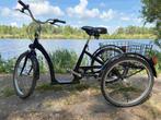Driewieler voor volwassenen met 3 versnellingen en mand, Ophalen, 50 tot 53 cm, Handrem, MEGA-BIKE