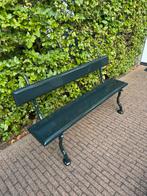 Gardeluxe tuinbank Hera gietijzer/hardhout, nieuwstaat!, Tuin en Terras, Ophalen, Zo goed als nieuw, Hout