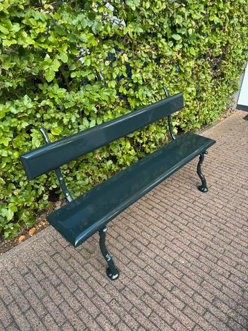 Gardeluxe tuinbank Hera gietijzer/hardhout, nieuwstaat! beschikbaar voor biedingen