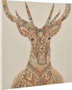 Decoratieve schilderij/wandbeeld - muurbeeld - hert, Ophalen, HT Trade Service GmbH & Co. KG, Eversburger Strasse 32 , 49090 Osnabrück, Duitsland