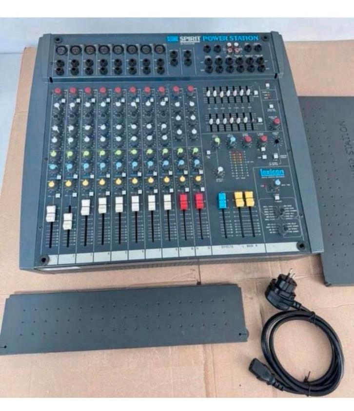 Soundcraft Spirit PowerStation - Mengpaneel audio mixer, Muziek en Instrumenten, Mengpanelen, Zo goed als nieuw, Ophalen of Verzenden