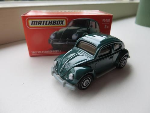 Matchbox Volkswagen Kever groen, Hobby en Vrije tijd, Modelauto's | Overige schalen, Nieuw, Ophalen of Verzenden