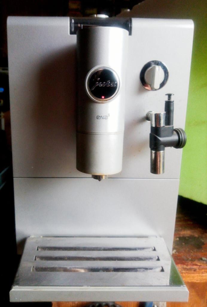 Jura Ena 5 koffiemachine groen, Witgoed en Apparatuur, Koffiezetapparaten, Gebruikt, Gemalen koffie, Koffiebonen, Koffiemachine