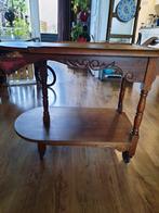 Vintage Houten Serveerwagen / Theewagen, Antiek en Kunst, Ophalen
