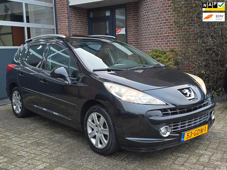 Peugeot 207 SW 1.6 VTi XS Apk |Nap |Pano |Trekhaak, Auto's, Peugeot, Bedrijf, Te koop, Airbags, Airconditioning, Boordcomputer