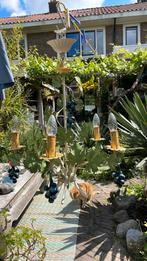 Kroonluchter met druiven en bladeren, Ophalen of Verzenden, Gebruikt, Metaal