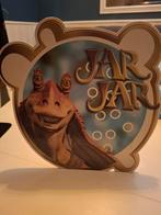 Star Wars Jar Jar Binks Display, Ophalen of Verzenden, Actiefiguurtje