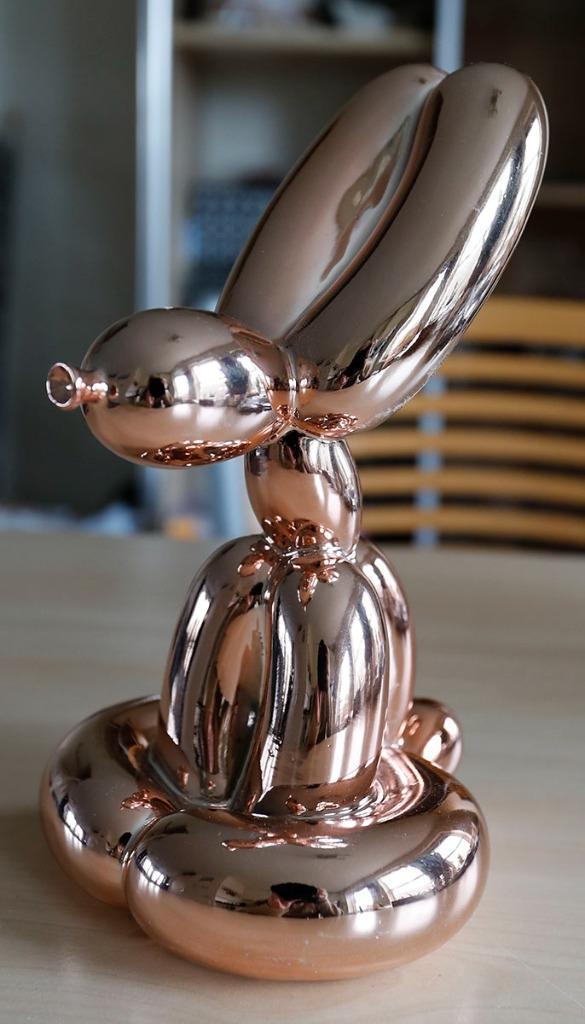 Jeff Koons - Balloon Rabbit - Rose Gold - Éditions studio, Antiek en Kunst, Kunst | Designobjecten, Ophalen