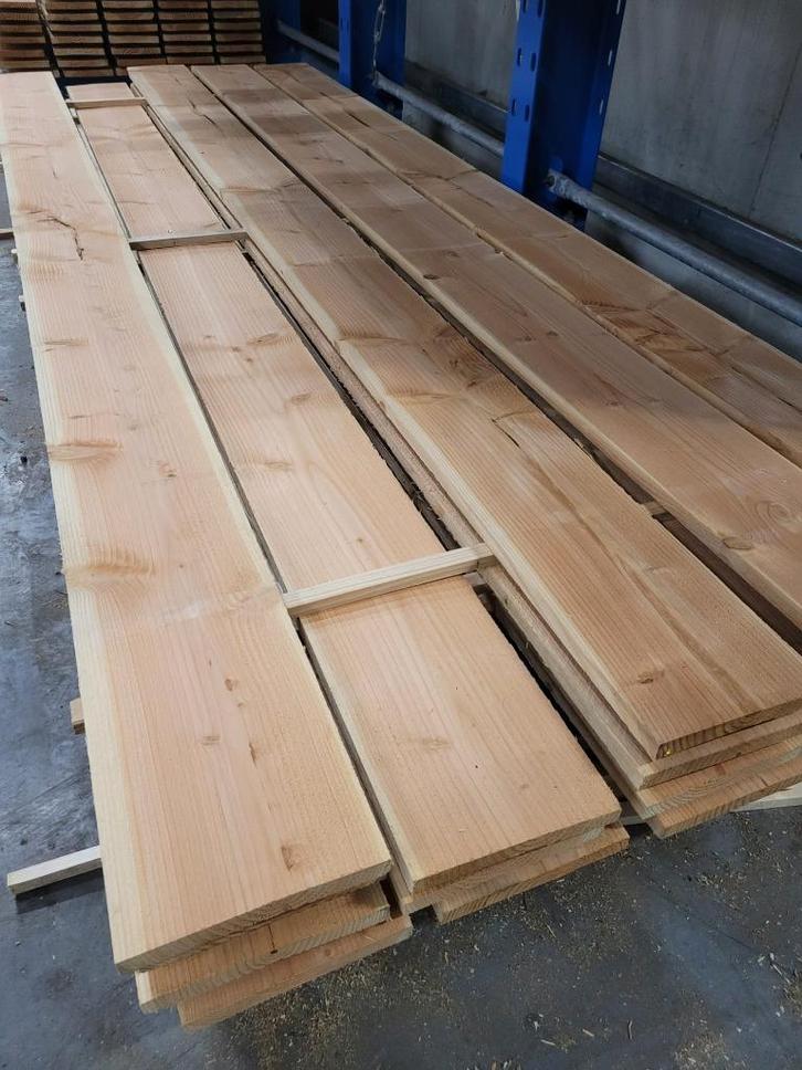 Douglas planken, Doe-het-zelf en Verbouw, Hout en Planken, Nieuw, Plank, Overige houtsoorten, 300 cm of meer, Minder dan 25 mm
