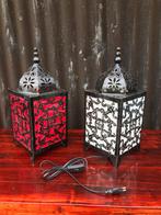 Marokkaanse lantaarn tafellamp oosterse lamp oriental, Minder dan 50 cm, Nieuw, Marokkaans orient arabisch, Ophalen of Verzenden