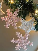gehaakte kerststerren/sneeuwvlokken, Ophalen of Verzenden, Nieuw