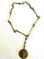 Oude etnisch Afrikaanse ketting/hanger, Ophalen of Verzenden, Overige materialen, Ketting