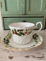 porseleinen kerst kop en schotel Royal Kendal, Ophalen of Verzenden
