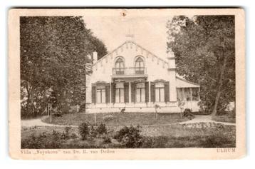Ulrum, Villa "Neyehove" van Dr. R. van Dellen. Zie beschr. beschikbaar voor biedingen