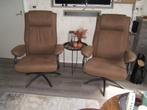 2 relaxstoelen zgan, 75 tot 100 cm, Minder dan 75 cm, Modern, Metaal