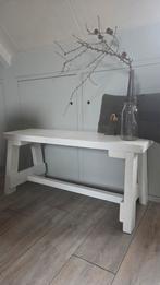 Houten bankje - 99x29x44 cm, Ophalen of Verzenden, Hout