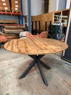 Eettafel rond 130 cm nieuw, Antiek en Kunst, Antiek | Meubels | Tafels, Ophalen of Verzenden