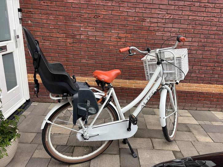 Altec Damesfiets met Bobike kinderzitje, Fietsen en Brommers, Fietsen | Dames | Damesfietsen, Gebruikt, Overige merken, 50 tot 53 cm