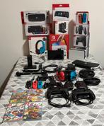 Nintendo Switch Oled + vele accesoires en spellen, Switch OLED, Met games, Ophalen of Verzenden, Zo goed als nieuw