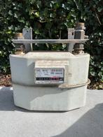 Gasmeter krom Schröder, Ophalen of Verzenden