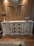Landelijk Brocant Dressoir Monza € 499.-, Huis en Inrichting, Ophalen of Verzenden, Zo goed als nieuw, 25 tot 50 cm, 150 tot 200 cm
