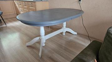 Ovale eettafel beschikbaar voor biedingen