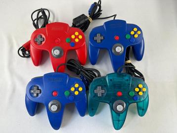 Nintendo 64 Controllers DEFECTE pookjes 4x kleuren - N64 beschikbaar voor biedingen