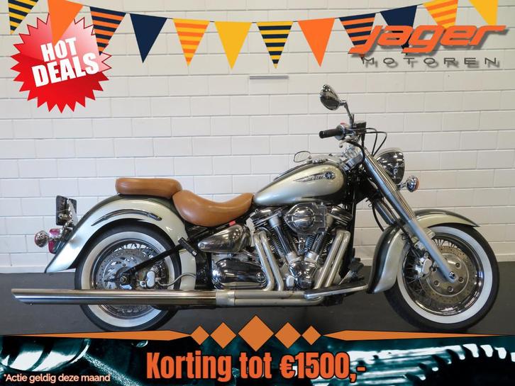 Yamaha XV 1600 WILDSTAR XV1600 ZEER FRAAI! (bj 1999), Motoren, Motoren | Yamaha, Bedrijf, Chopper