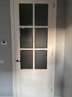 Gratis 3 binnendeuren 2 met geslepen glas, Doe-het-zelf en Verbouw, Deuren en Horren, Ophalen, 80 tot 100 cm, 215 cm of meer, Binnendeur