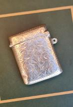 Zilveren Tondeldoosje Vesta Case ca. 1880, Ophalen of Verzenden, Zilver