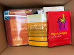 Doos met boeken psychologie, orthopedagogiek, social work, Boeken, Gelezen, Ophalen, WO