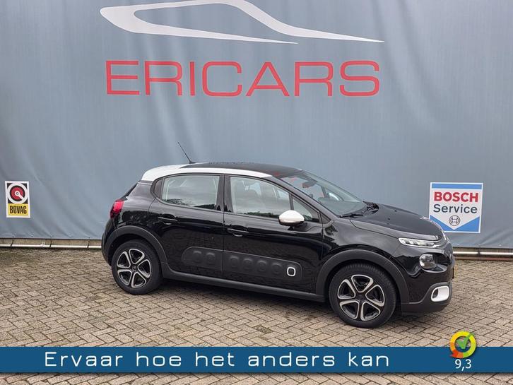 Citroën C3 1.2 PureTech S&S Shine NAVI TEL AUTOMAAT LM CAME, Auto's, Citroën, Bedrijf, Te koop, C3, ABS, Achteruitrijcamera, Airbags