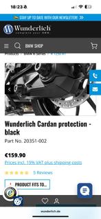 Wunderlich Cardanbescherming BMW 1250 GS / Adventure, Ophalen of Verzenden, Zo goed als nieuw