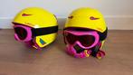 2x Wedze Skihelm + Goggle - Maat 48-52, Overige merken, Gebruikt, Overige typen, Ophalen of Verzenden