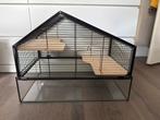 Knaagdier kooi met glas, Minder dan 75 cm, Zo goed als nieuw, Ophalen, Minder dan 60 cm