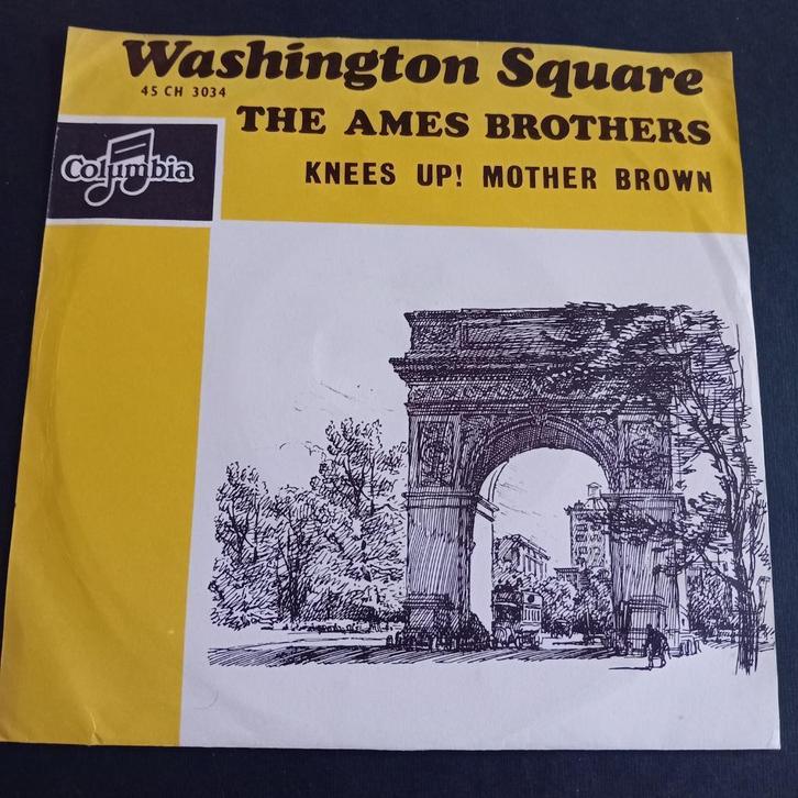 the ames brothers: washinton square  (10), Cd's en Dvd's, Vinyl Singles, Single, 7 inch, Verzenden
