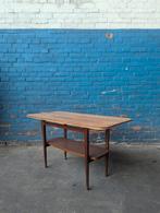 Vintage Salontafel teak jaren 60, Minder dan 50 cm, Gebruikt, 50 tot 100 cm, 50 tot 75 cm