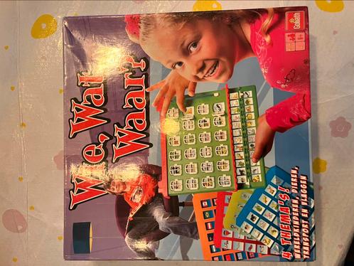 Wie, wat, waar spel, Hobby en Vrije tijd, Gezelschapsspellen | Bordspellen, Zo goed als nieuw, Ophalen of Verzenden