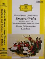 Johann Strauss & Josef Strauss – Emperor Waltz - Kaiserwal, Gebruikt, Ophalen of Verzenden, 1 bandje, Klassiek