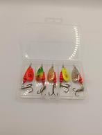 5 stuks spinners set, Watersport en Boten, Hengelsport | Roofvissen, Ophalen of Verzenden, Nieuw, Haak
