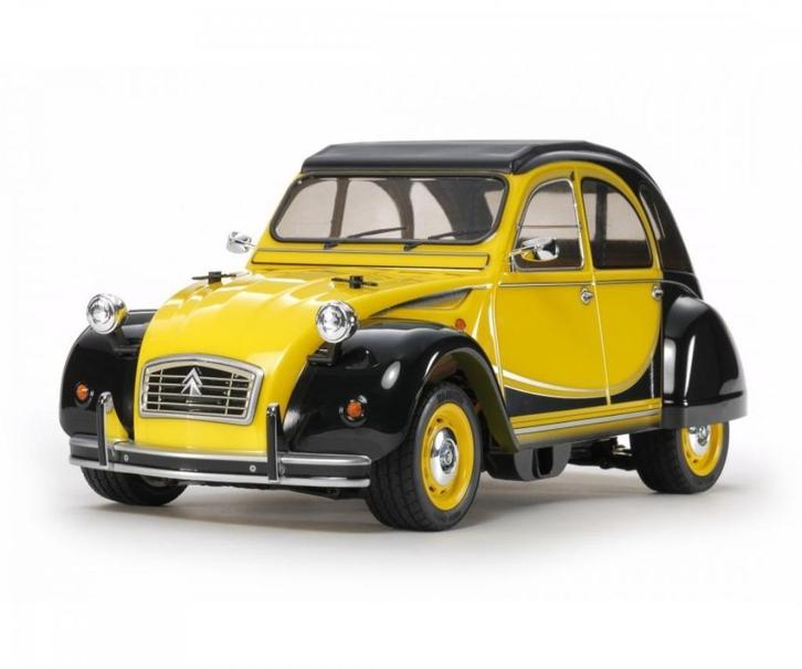 Tamiya 1op10 RC Citroen 2CV Charleston M-05 bouwdoos, Hobby en Vrije tijd, Modelbouw | Radiografisch | Auto's, Ophalen of Verzenden