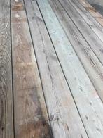 Strandhout schutting planken. Grenen, Ophalen
